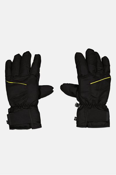 RBX Men 1 Pair Plain Gloves, Black