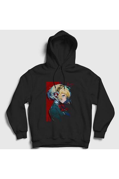 Presmono Φούτερ Aigis Persona 3 Unisex Μαύρη κουκούλα - 451761 ττ