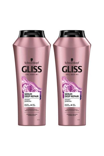 Gliss 2 X 500 ml Serum Deep Repair Repairing Shampoo