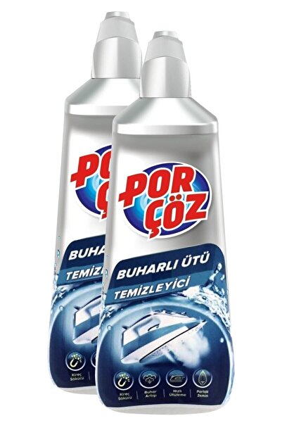 Porçöz Buharlı Ütü Temizleyici 2 x 400 ML