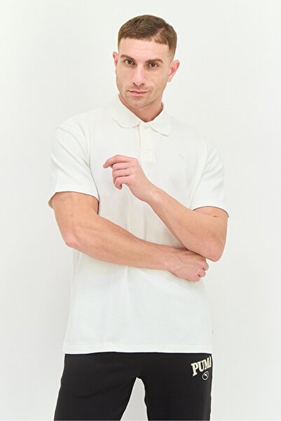 Puma x Select Men Sportswear Fit Short Sleeves Outdoor Polo Shirt, White