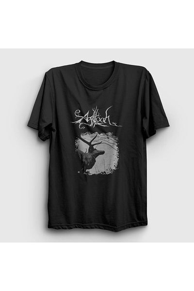 Presmono Agalloch Unisex Μαύρο T-Shirt - The Mantle 456128 ττ