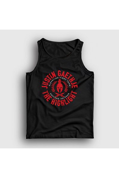 Presmono Ufc Mma Justin Gaethje Black Athlete - Unisex Highlight 480488 Tt