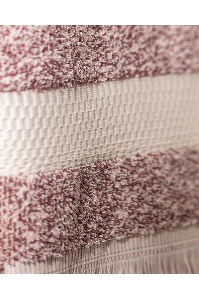 Madame Coco Powder Color Brest Thread Face Towel - 50x85 cm - Natural Collection