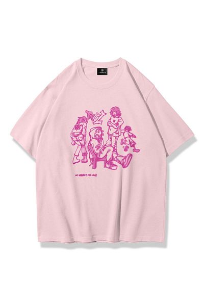Trendiz Unisex Tyyz T-shirt Ροζ