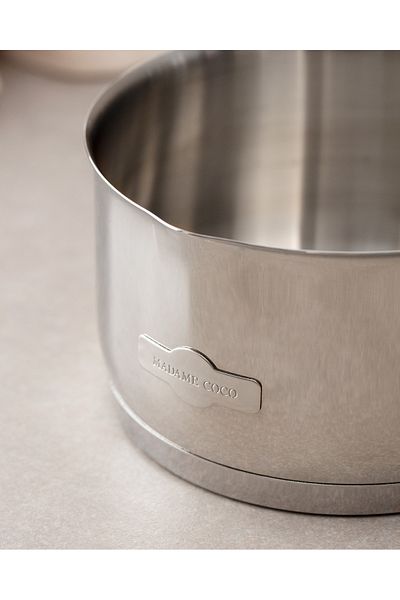 Madame Coco Nova Sauce Pot - Steel - 14 cm