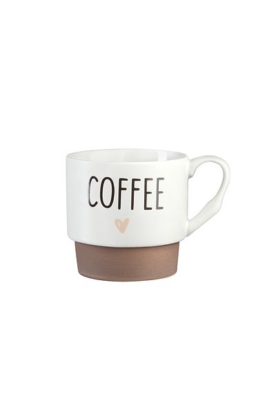 Madame Coco Set of 2 Natural Mugs