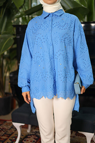 Afra Lıne HENZA Перлинна вишивка на сорочці-туніці