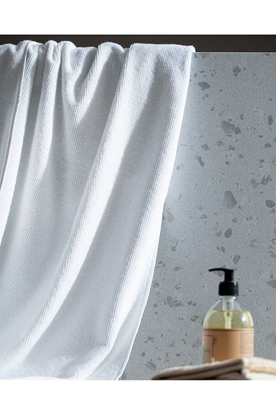 Madame Coco Delron White 100% Cotton Luxury Towel Set - Collection