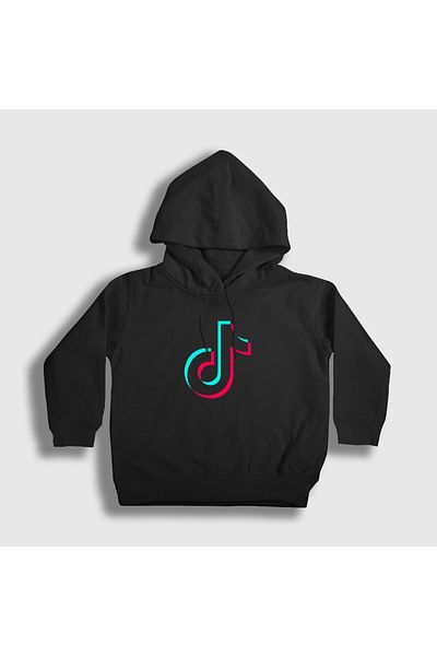 Presmono Унисекс детски суитшърт TikTok Door с черно лого 485897tt