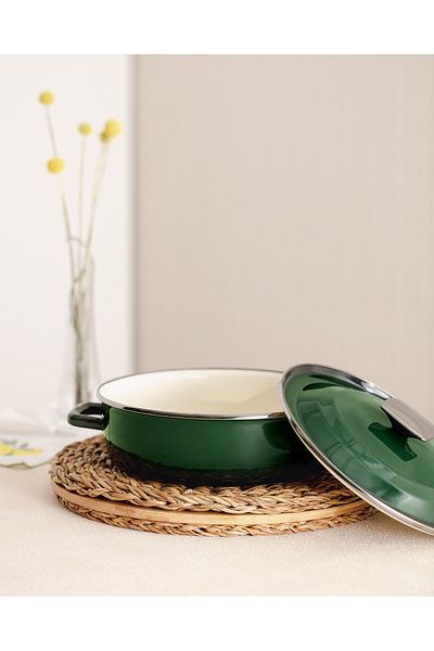 Madame Coco La Garde Short Pot - Green - 24 cm