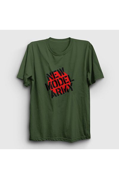 Presmono Μπλουζάκι Unisex Khaki Logo Rock Army - 485541 ττ