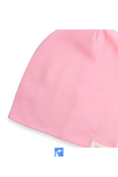 Kardelen Butik Denizli 100% Cotton Double Layer Baby Girl Combed Cotton Beret (0-18 Months)