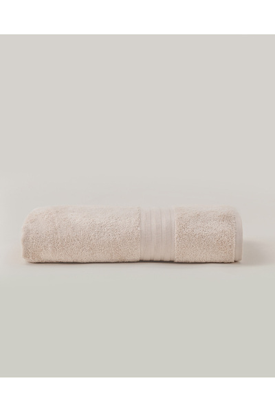 Madame Coco Бежевий 80x150 см TENCEL Банний рушник