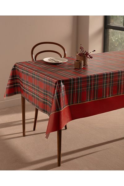 Madame Coco Andray PVC Tablecloth - Red - 140x200 cm