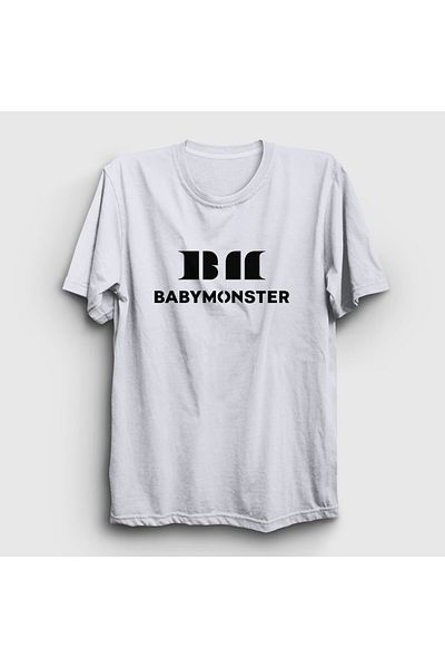 Presmono Μπλουζάκι Unisex White K Pop Baby Monster - 490713 ττ