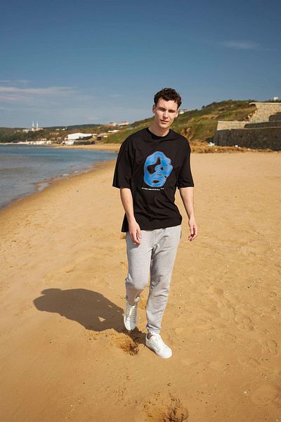 Trendiz Unisex Μπλουζάκι Destiny Μαύρο