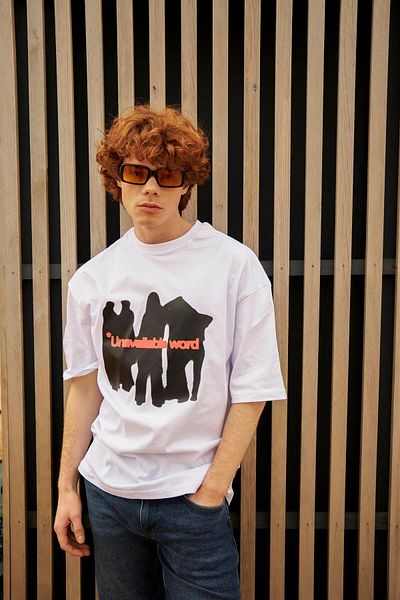 Trendiz Unisex Μη διαθέσιμο World Tshirt Λευκό