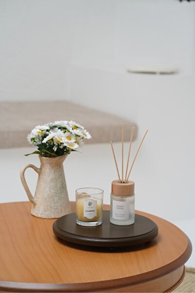 DEKORMED DEKORATİF KOYU AHŞAP AYAKLI ORGANİZER/DÜZENLEYİCİ