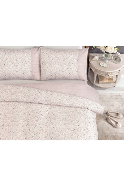 Madame Coco Casse King Size Coco Crep Baskılı Nevresim Takımı