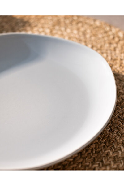 Madame Coco Blue Souci Cake Plate - 22 Cm