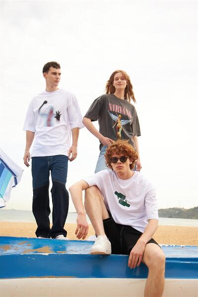 Trendiz Tricou Unisex Îmi place să te cunosc alb