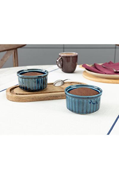Madame Coco Kleberte Soufflé Container Indigo