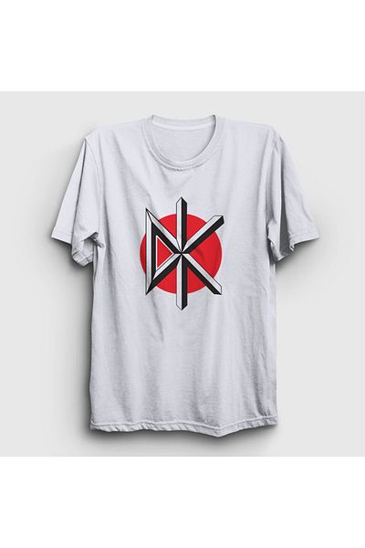Presmono Μπλουζάκι με λευκό λογότυπο Dead Kennedys Unisex - 491161 ττ