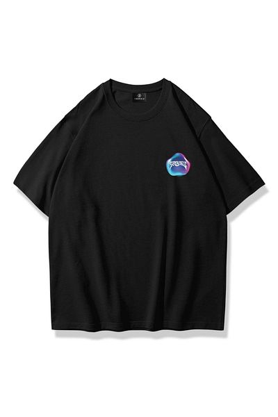 Trendiz Unisex Trouble Tshirt Μαύρο
