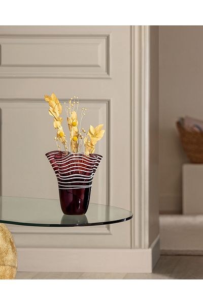 Madame Coco Honfleur Glass Vase - Medium Size Handmade