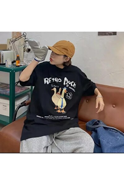 Cupla Μαύρο Unisex ρετρό μπλουζάκι αεροπλάνου