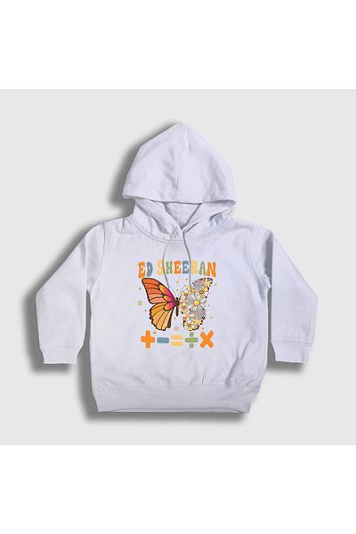 Presmono Hanorac alb Sheeran Music cu glugă - Matematică pentru copii unisex 486192 tt