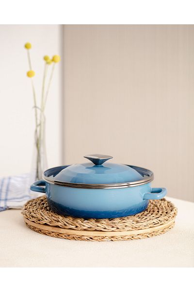 Madame Coco La Garde Short Pot - Blue - 24 cm