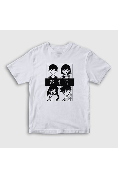 Presmono Tricou unisex pentru copii Aubrey Hero - alb, joc Omori Kel, 481339 tt