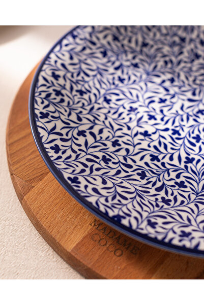 Madame Coco Rêve Bleu La Graine Serving Plate 25 cm