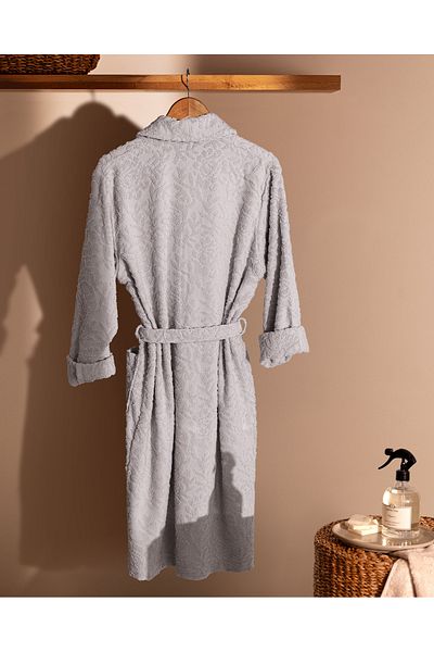 Madame Coco Roesia Shawl Collar Women's Bathrobe