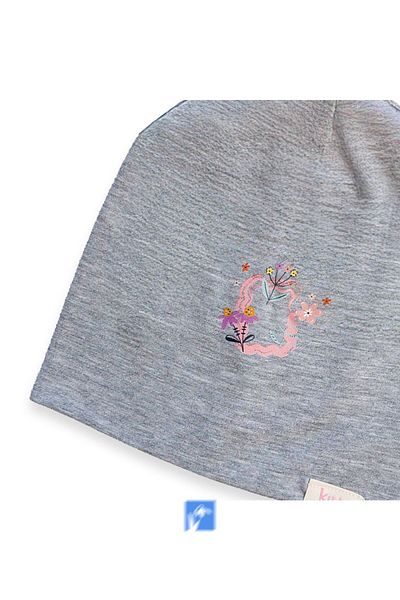 Kardelen Butik Denizli 100% Cotton Double Layer Baby Girl Combed Cotton Beret (0-18 Months)