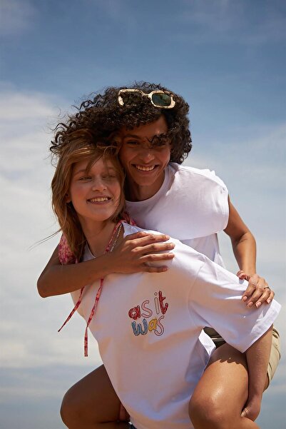 Trendiz Unisex As It Was Tshirt Λευκό