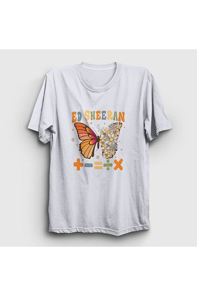 Presmono Λευκό μπλουζάκι Ed Sheeran - Unisex Μαθηματική Μουσική 486170 ττ