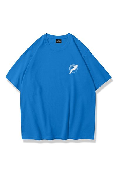 Trendiz Μπλουζάκι Unisex Brave Μπλε