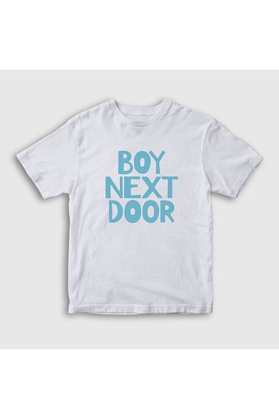 Presmono Λευκό λογότυπο K Pop Boynextdoor Unisex Παιδικό T-Shirt - 490918 ττ