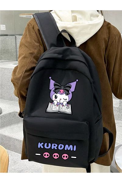 Aesthia Kuromi Purple Double Printed School, Μάθημα, Σακίδιο πλάτης μαθημάτων - Mingalondon