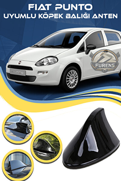 Genel Markalar Fiat Punto Uyumlu Oto Balık Sırtı Anten Elektrikli Köpekbalığı...
