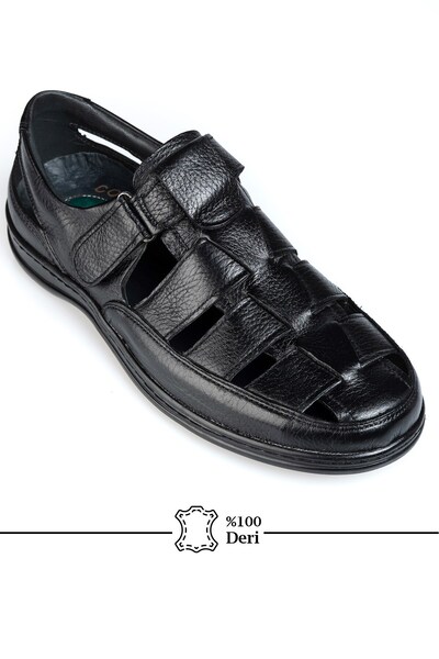 depderi 100% piele naturală, vară, sandale deschise tip pantofi casual din piele