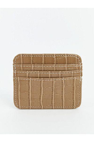LC Waikiki New Season Leather Look Crocodile Patterned Women's Card Holder - S5J075Z8