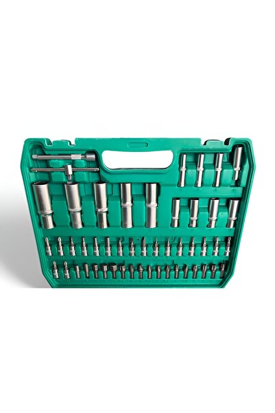 ekinler el aletleri Lokma Seti Cr-V 1/4'' ve 1/2'' Bits & Lokma Seti 108 Prç