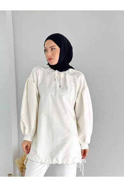 Tebrikler tekstil women hijab long blouse model