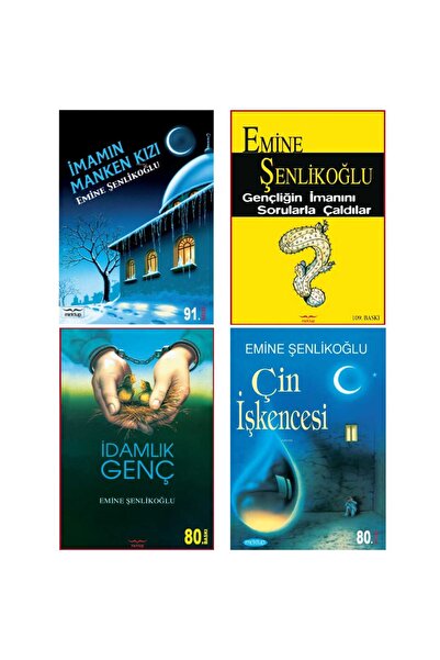 Mektup Yayınları EMİNE ŞENLİKOĞLU 4 KİTAP SETİ/ İMAMIN MANKEN KIZI/ İDAMLIK G...