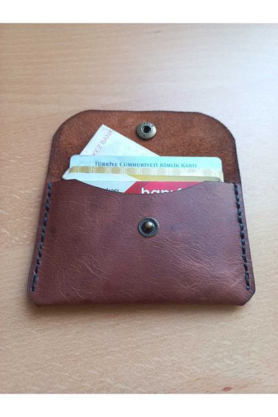 OĞUZUN DÜNYASI GENUINE LEATHER HANDMADE WALLET