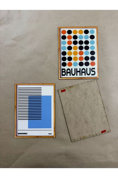 UNT 12 Adet Çerçeve Görünümlü Modern Abstract, Minimalist, Duvar Dekoru Tablo Seti 1